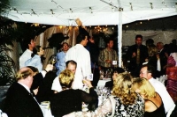 Guests didn't care about the rain much