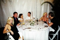 Table 7 poses for pictures