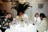 Conversation over wine