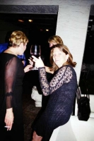 The guests were in a joyous mood