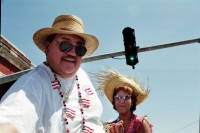 Horse Riders greet the camera