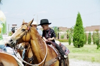 Young Boriqueno on his Horse